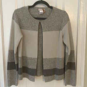 ⭐️ 3/$20 ⭐️ Grey colour blocked merino-blend cardigan